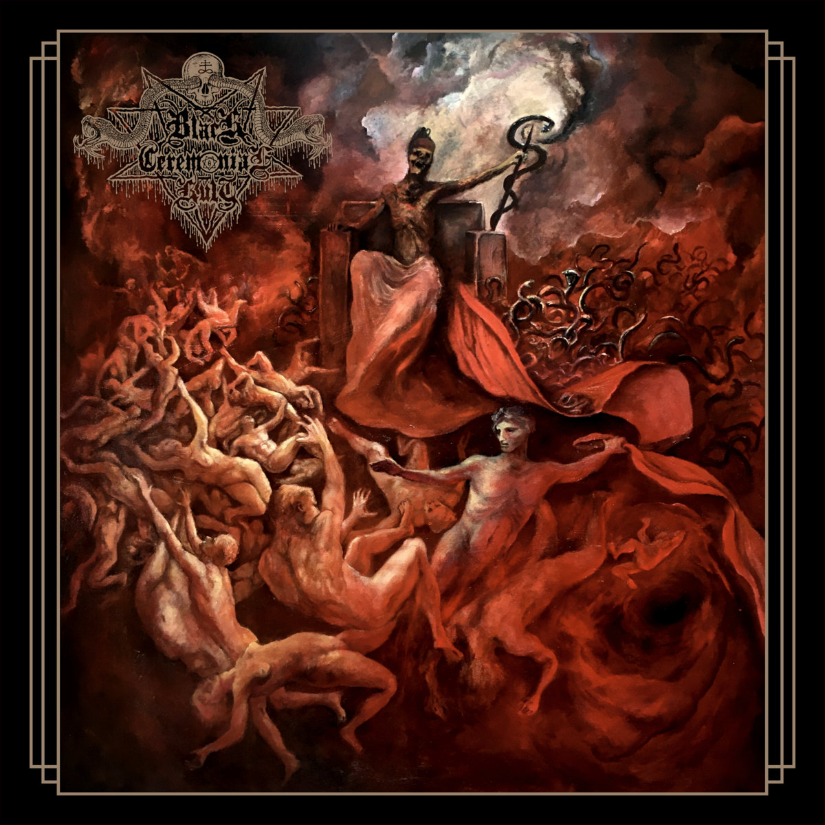 Black Ceremonial Kult - Crowned in Chaos (Limited Marbled Vinyl)