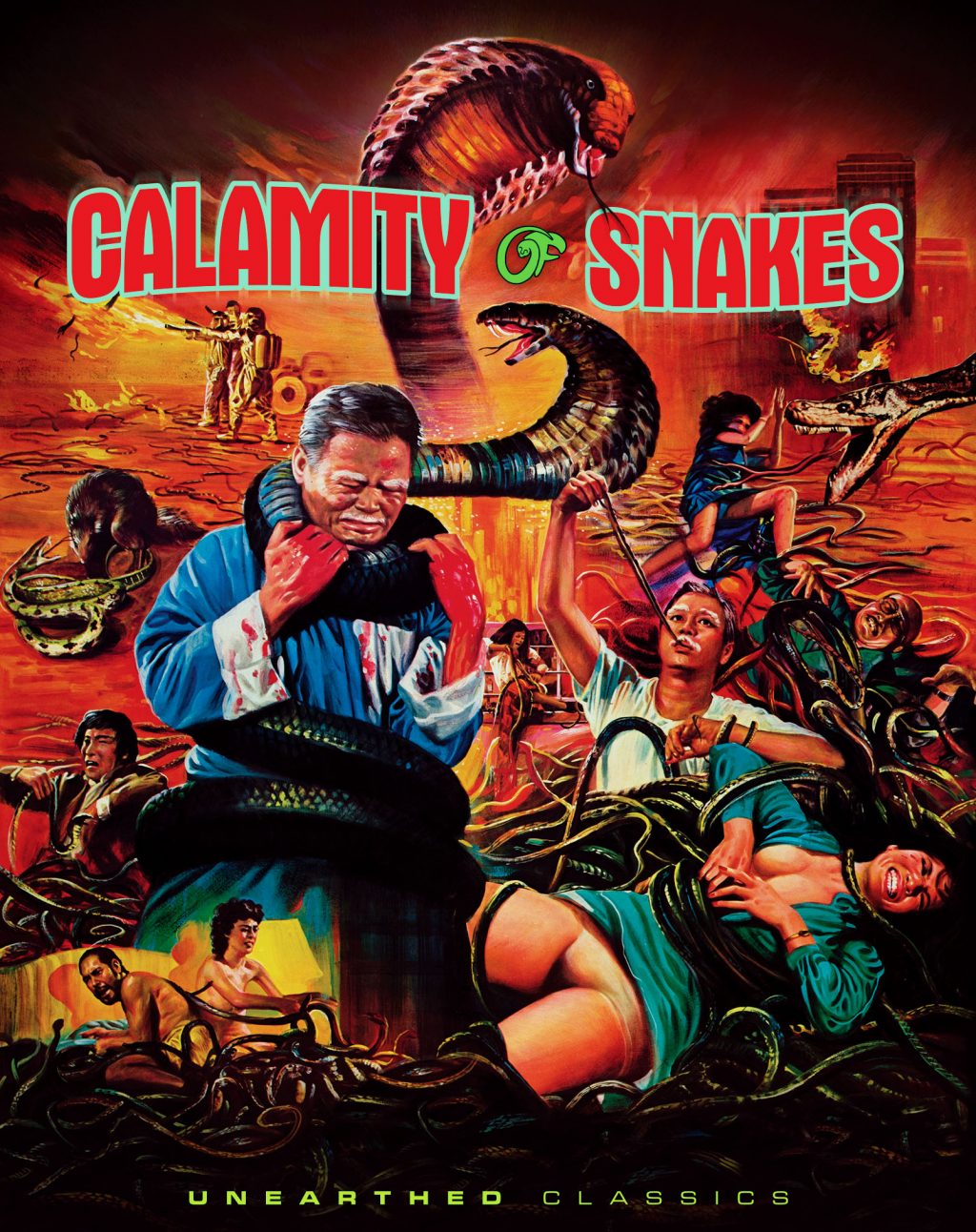 Calamity of Snakes (Reptilian Slaughter Horror Comedy) - Deaf Sparrow ...