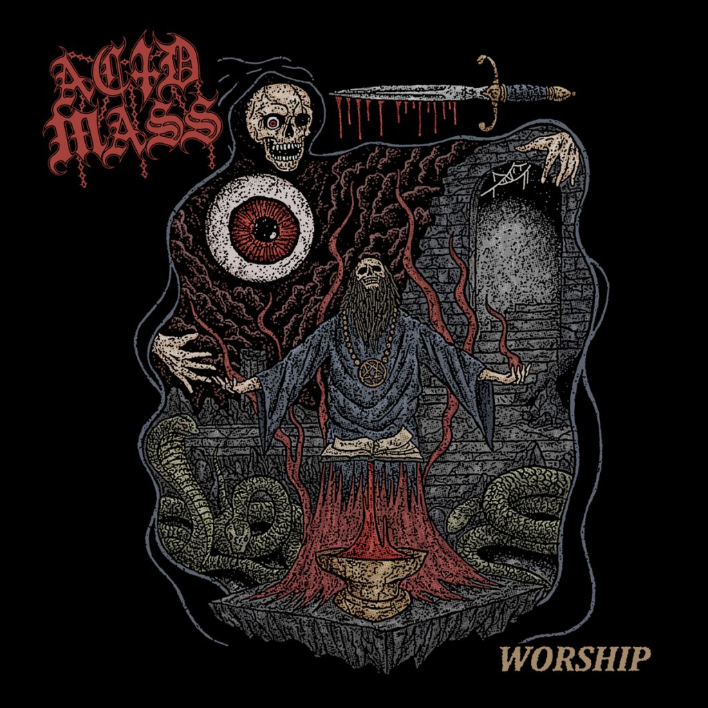 Acid Mass - Worship (Death Biker Blackened Thrash) - Deaf