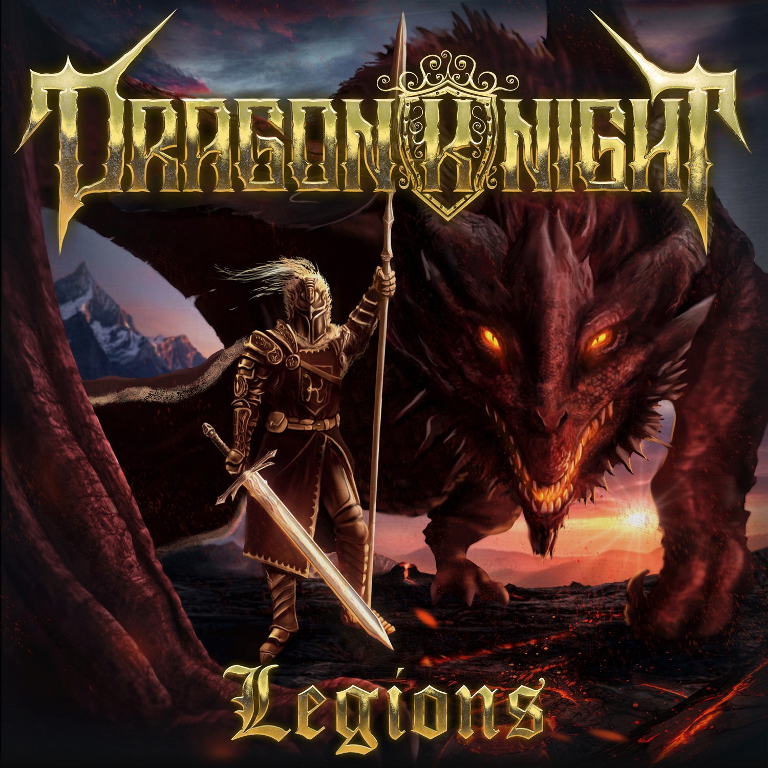 Dragonknight - Legions (Melodic Dragon Power Metal) - Deaf Sparrow